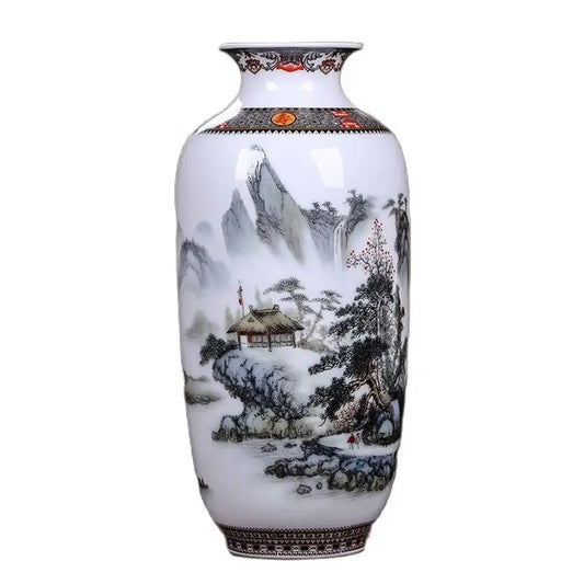 Jingdezhen Vintage Ceramic Animal Vase